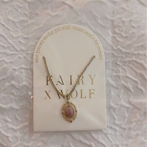 Fairy X Wolf Necklace